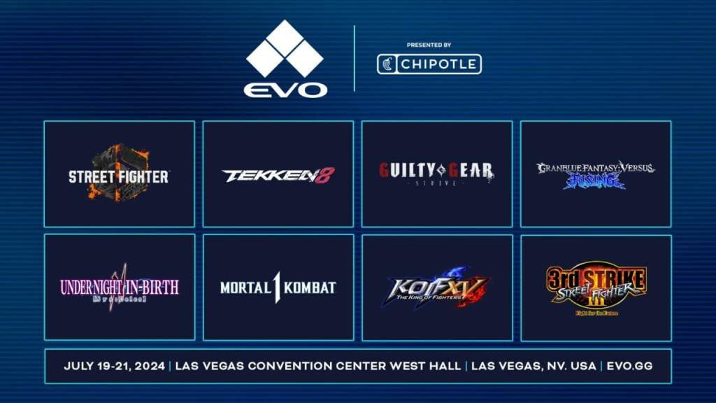 EVO 2024 lineup announced